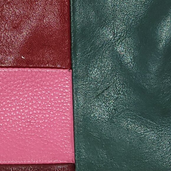 Fossil Emma Burgundy/Multi Colored Square Crossbody Bag One Size - Picture 11 of 11